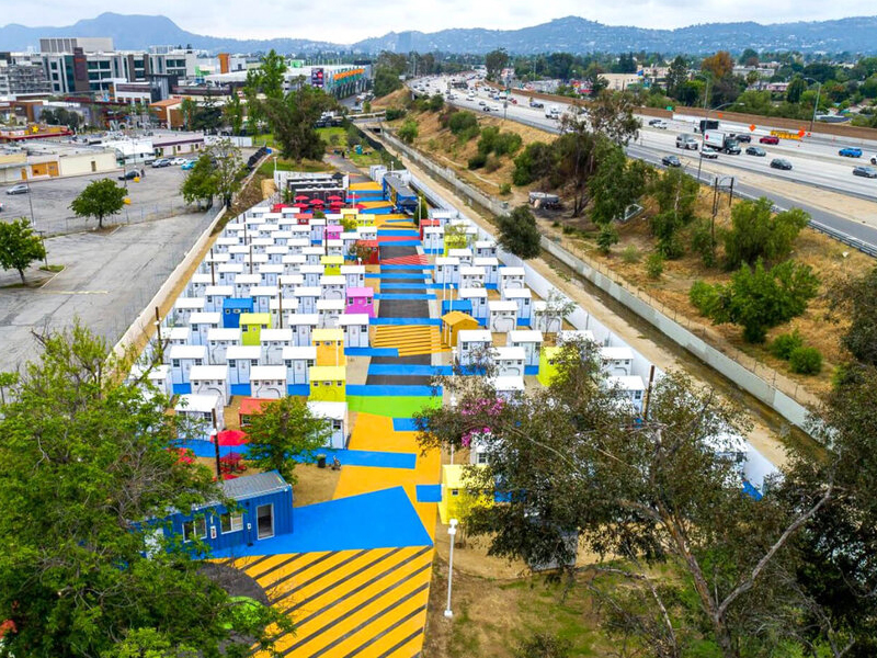 پایان بی‌ خانمانی در لس‌ آنجلس با ابتکار شهری